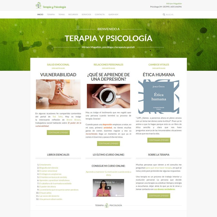 Terapia y Psicología